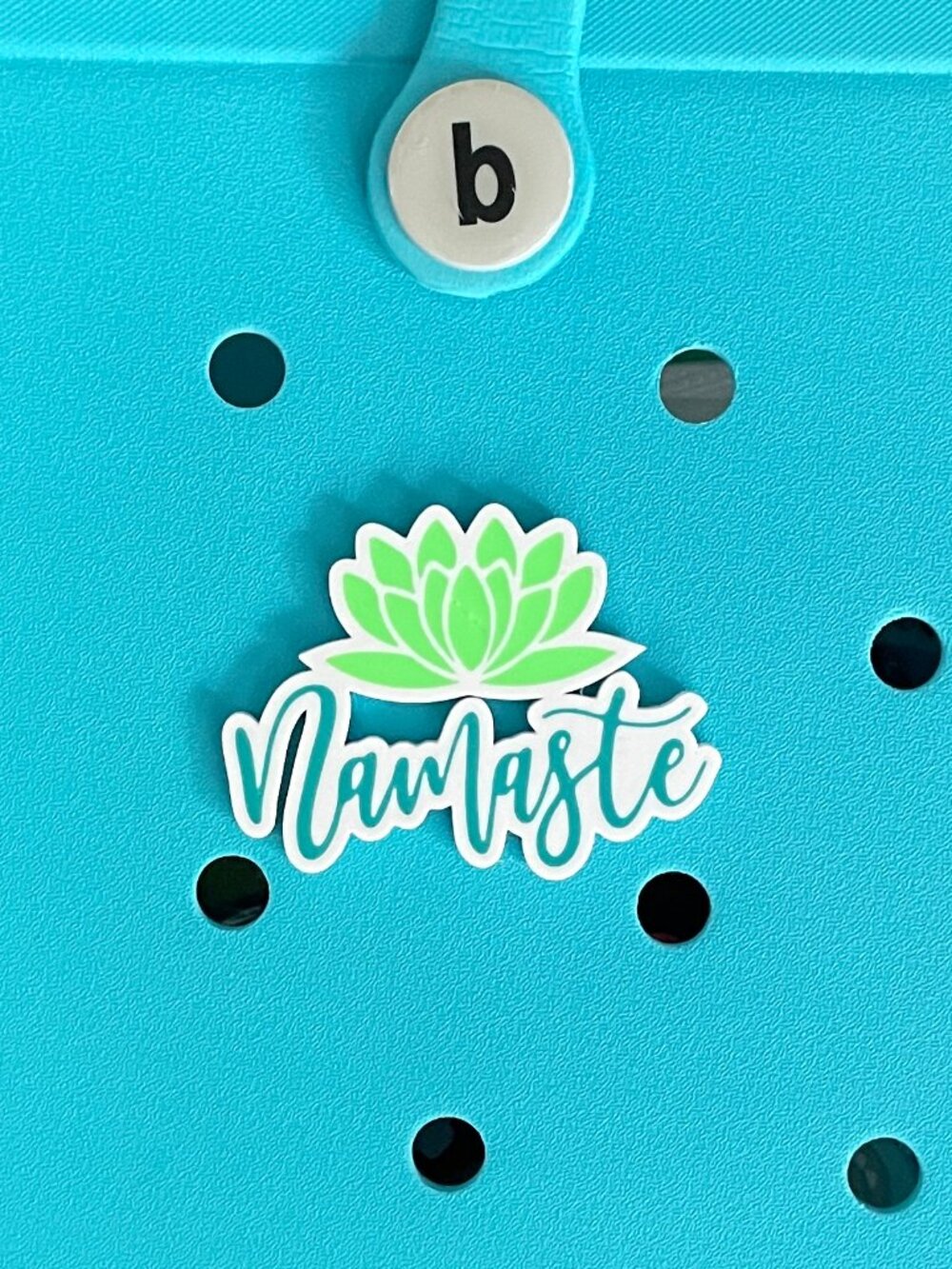 Namaste Bogg Bit Charm-Yoga Bogg Charm-B Stock-New!